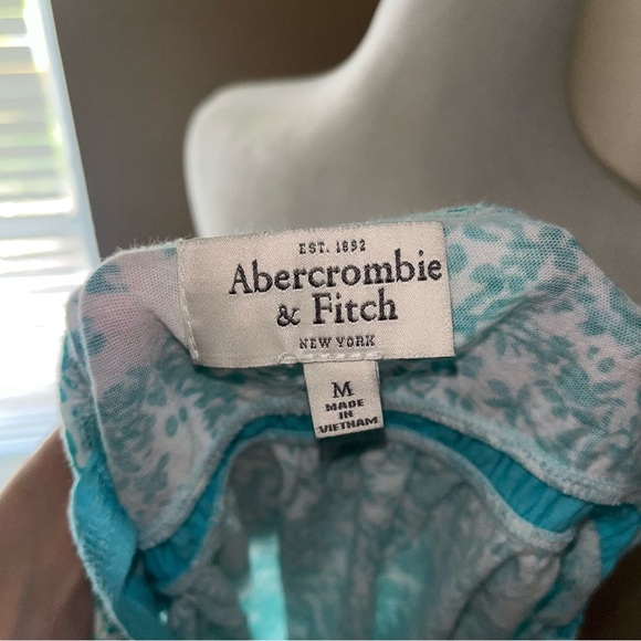 Vintage Y2K Abercrombie & Fitch 2000s Floral Babydoll Tank Top - Picture 6 of 6